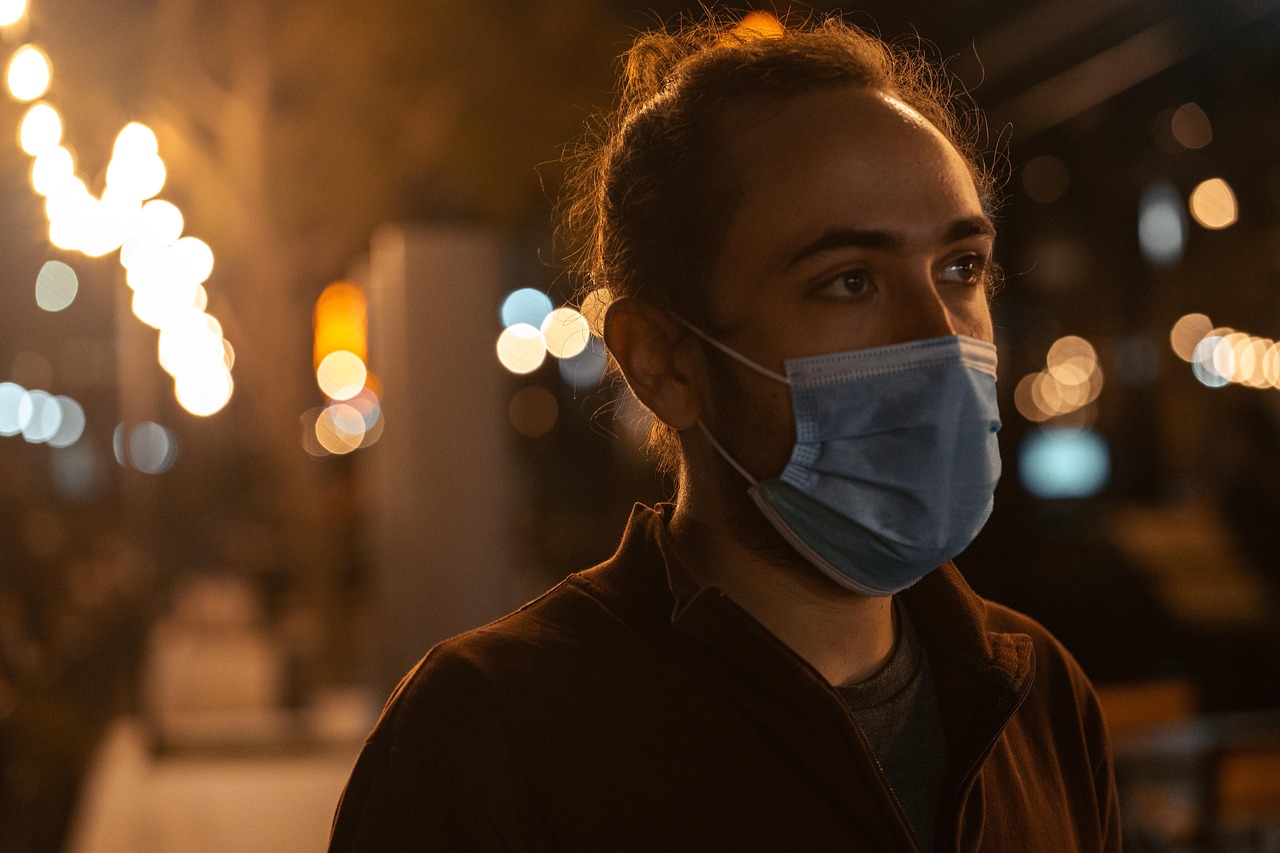 Man, mask, covid — A Strategic Vision for Healthcare: Robert Spadoni Legacy